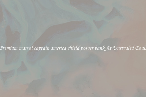 Premium marvel captain america shield power bank At Unrivaled Deals